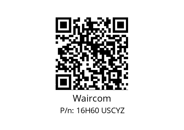   Waircom 16H60 USCYZ