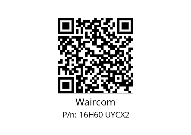   Waircom 16H60 UYCX2