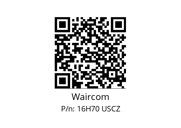   Waircom 16H70 USCZ