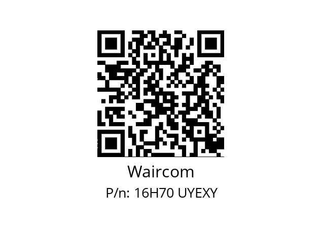   Waircom 16H70 UYEXY