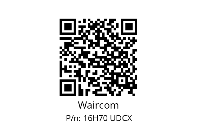   Waircom 16H70 UDCX