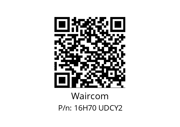   Waircom 16H70 UDCY2