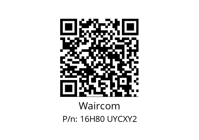   Waircom 16H80 UYCXY2