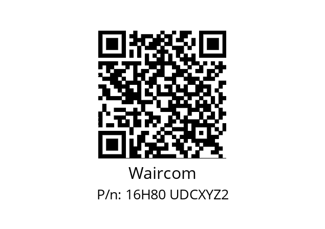   Waircom 16H80 UDCXYZ2