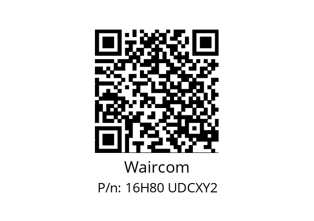   Waircom 16H80 UDCXY2