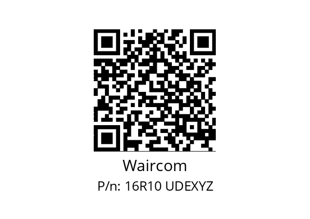   Waircom 16R10 UDEXYZ