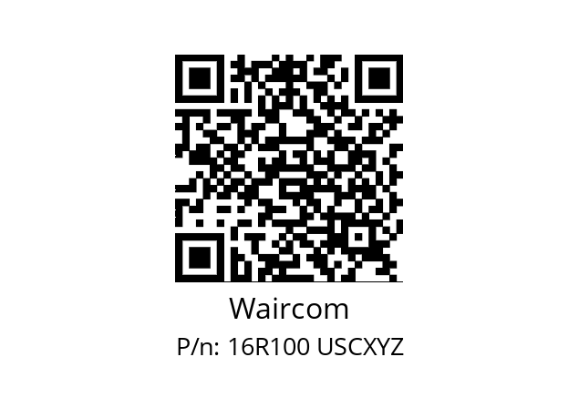   Waircom 16R100 USCXYZ