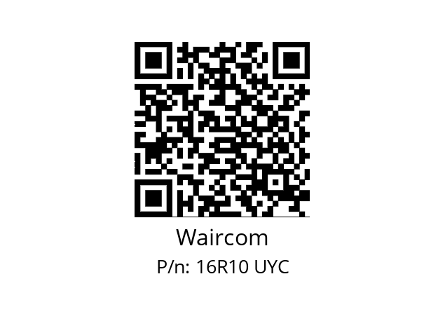   Waircom 16R10 UYC