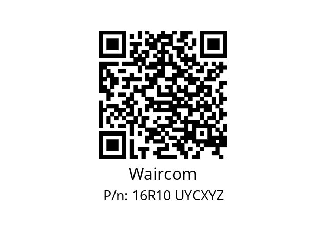   Waircom 16R10 UYCXYZ