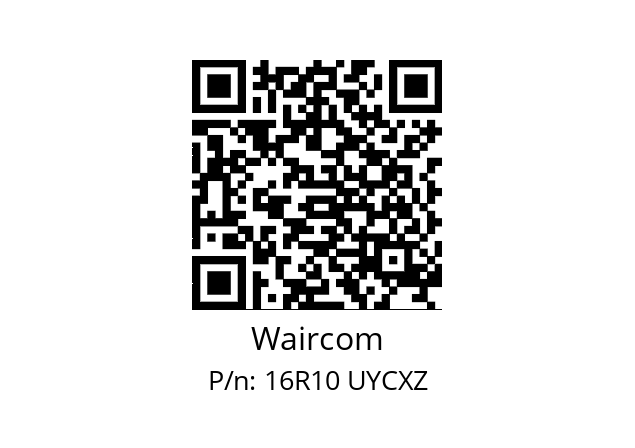   Waircom 16R10 UYCXZ