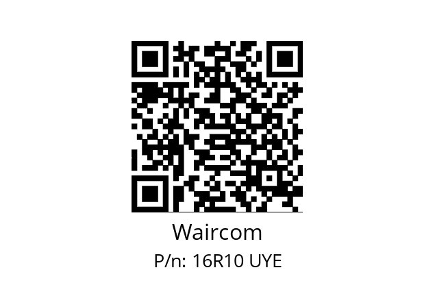   Waircom 16R10 UYE