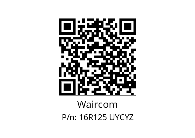   Waircom 16R125 UYCYZ