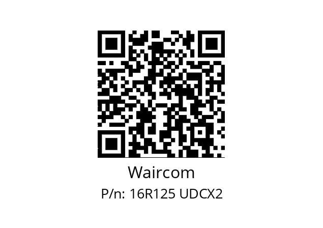   Waircom 16R125 UDCX2