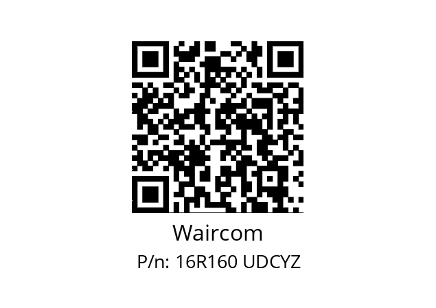   Waircom 16R160 UDCYZ