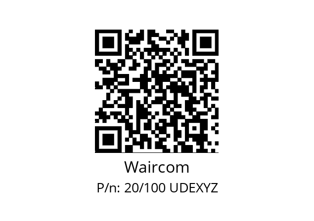   Waircom 20/100 UDEXYZ