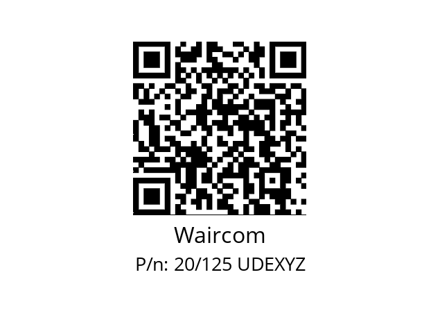   Waircom 20/125 UDEXYZ