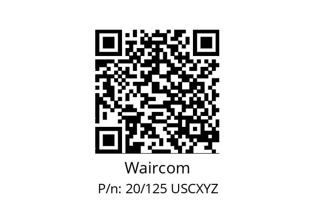   Waircom 20/125 USCXYZ