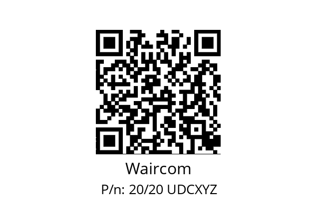   Waircom 20/20 UDCXYZ