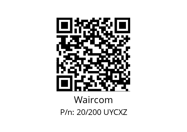   Waircom 20/200 UYCXZ