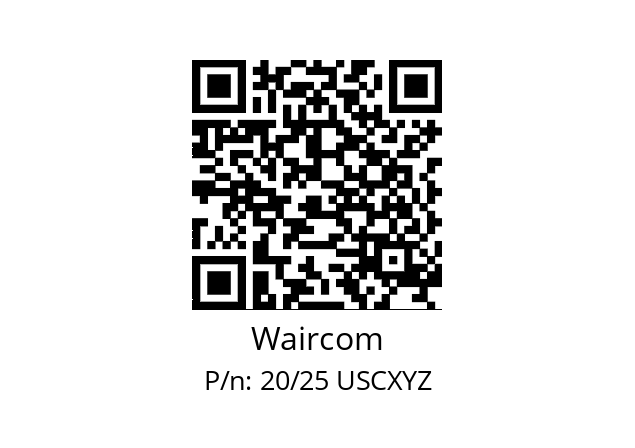   Waircom 20/25 USCXYZ