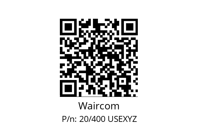   Waircom 20/400 USEXYZ