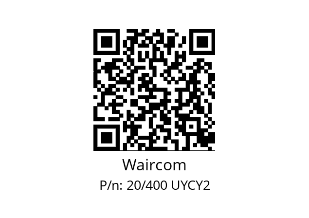   Waircom 20/400 UYCY2