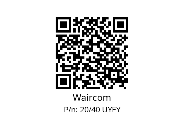   Waircom 20/40 UYEY