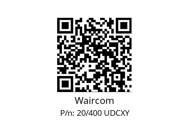   Waircom 20/400 UDCXY