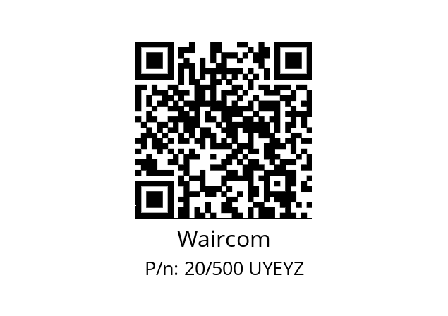   Waircom 20/500 UYEYZ