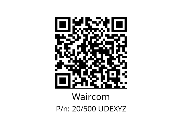   Waircom 20/500 UDEXYZ