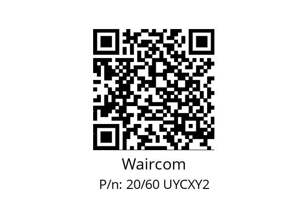   Waircom 20/60 UYCXY2