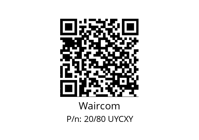   Waircom 20/80 UYCXY