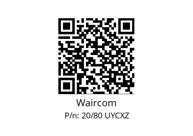   Waircom 20/80 UYCXZ