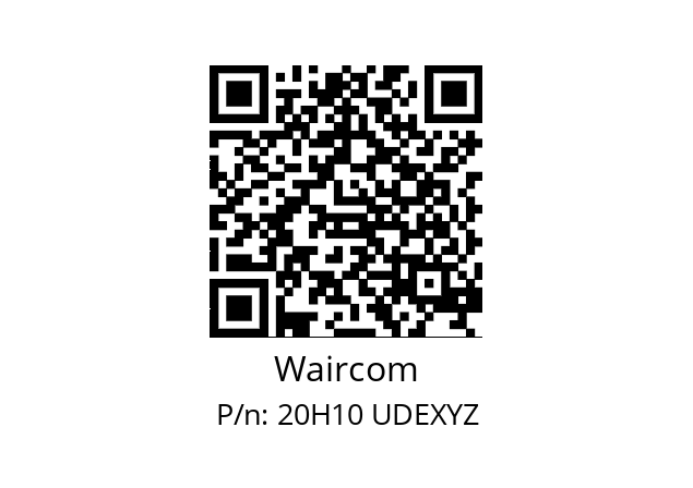   Waircom 20H10 UDEXYZ