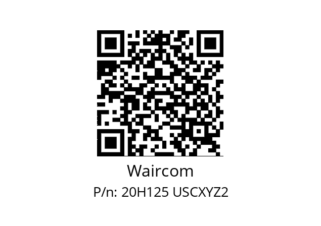   Waircom 20H125 USCXYZ2