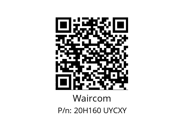   Waircom 20H160 UYCXY