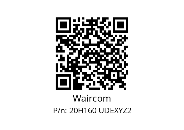   Waircom 20H160 UDEXYZ2