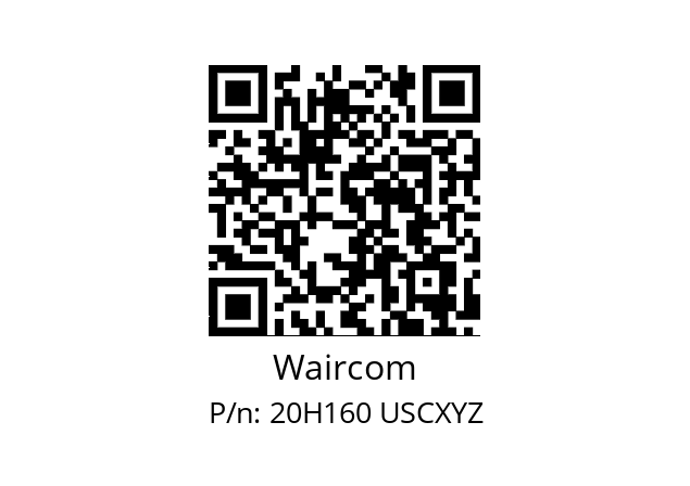   Waircom 20H160 USCXYZ