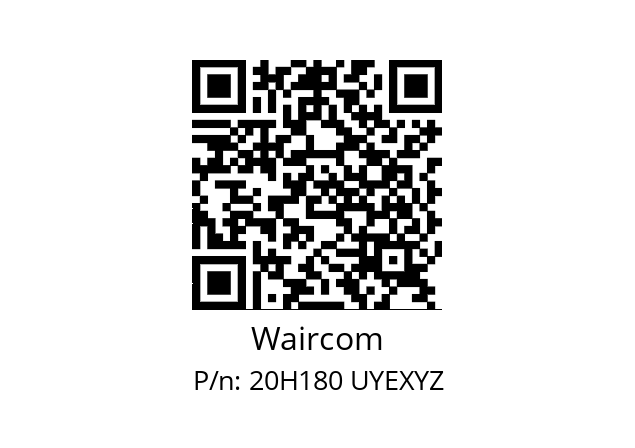   Waircom 20H180 UYEXYZ