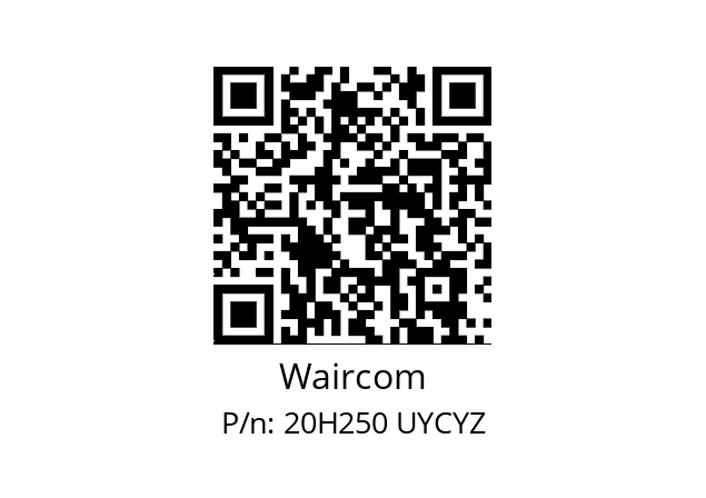   Waircom 20H250 UYCYZ