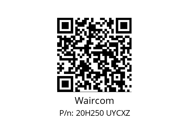   Waircom 20H250 UYCXZ