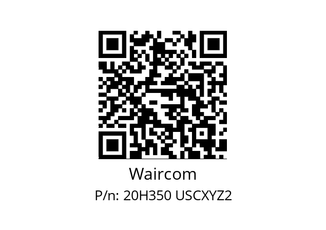   Waircom 20H350 USCXYZ2