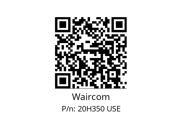   Waircom 20H350 USE