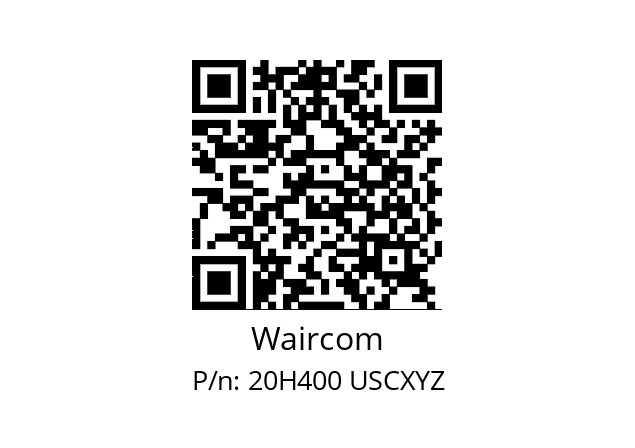   Waircom 20H400 USCXYZ