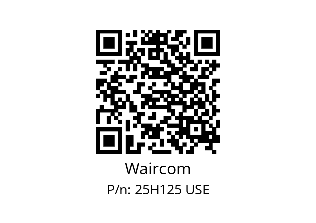   Waircom 25H125 USE