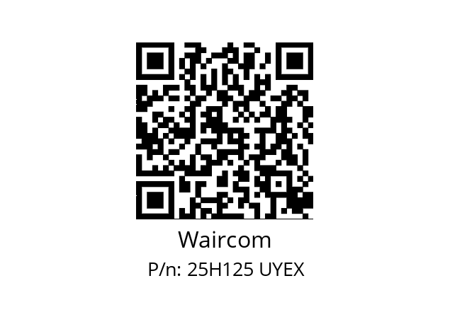   Waircom 25H125 UYEX