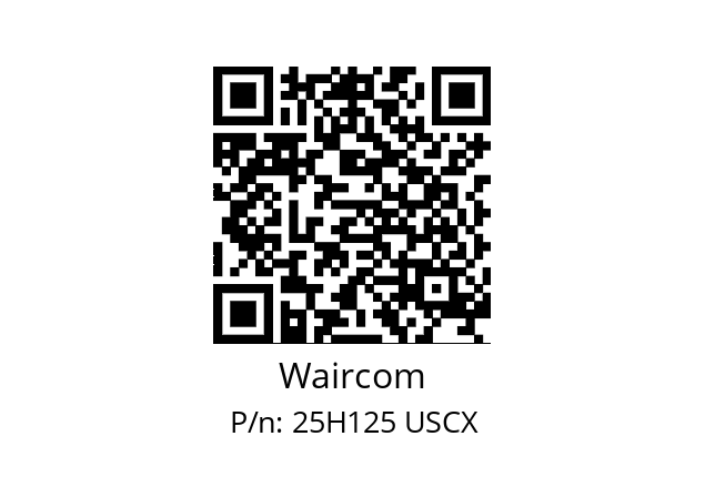   Waircom 25H125 USCX