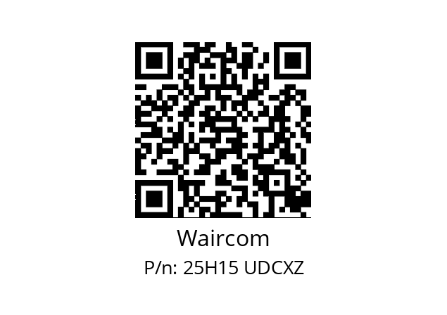   Waircom 25H15 UDCXZ