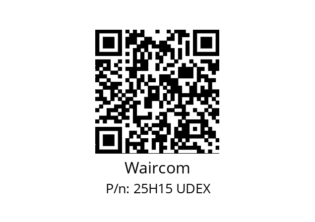   Waircom 25H15 UDEX