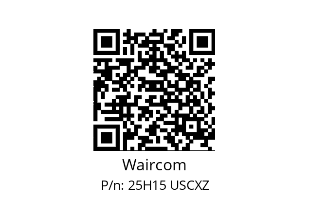   Waircom 25H15 USCXZ